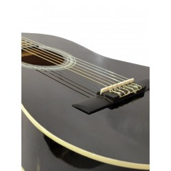 DIMAVERY AC-303 Classical Guitar 1/2, bk